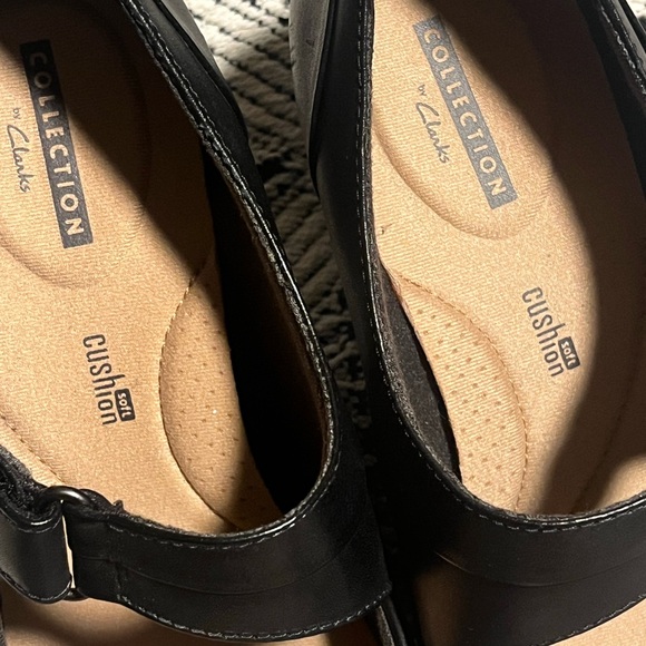 Clarks Comfort Collection Emslie Lulin Women's Black Mary Jane Pumps, 8.5. - Picture 6 of 8